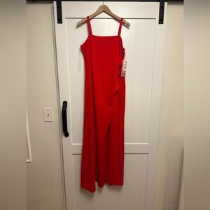 Emerald Sundae Vibrant Red Dress